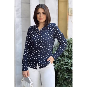 New Laviva Laci Klasik Yaka, Uzun Kol, Digital Baskılı Kumaş, Regular Kalıp/kesim, Gömlek