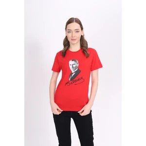 Toontoy Unisex Atatürk Baskılı Tişört