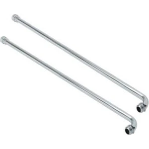 AK TEK Krom Dirsekli Kaplama Boru 60 cm 16 *1/2 ’’ ( 1 Adet )