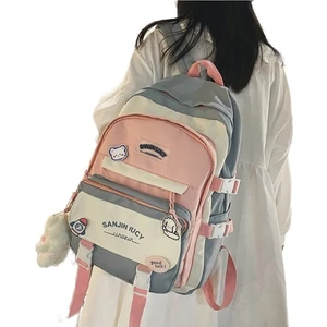 Ortaokul Öğrencisi Okul Çantası Bayanlar Sırt Çantası Büyük Kapasiteli Seyahat Sırt Çantası (Yurt Dışından)