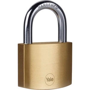 Yale Pirinç Asma Kilit 50 mm Çift Yönlü Gümüş - Beyaz 1 Adet
