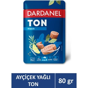 Ayçiçek Yağlı Ton Balığı Poşet 80 gr