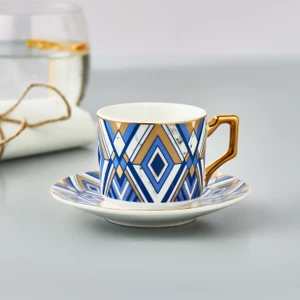 Bergama 6 Kişilik Kahve Fincan Takımı 100 ml