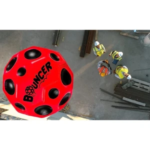 LRS Store 2 Adet Süper Yükseğe Zıplayan Delikli Bouncer Ball Space Ball Uzay Topu