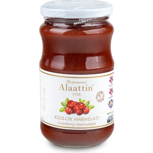 Menemenci Alaattin Kızılcık Marmelatı 420 gr