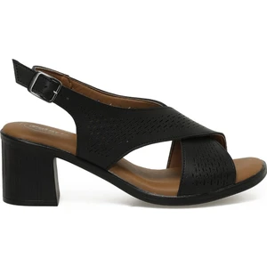 164231.Z3FX Siyah Kadın Comfort Sandalet