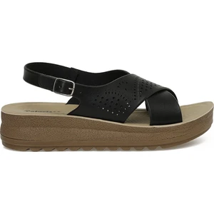 164439.Z3FX Siyah Kadın Comfort Sandalet