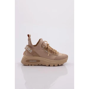 071 Kadin Arkasi Yazi Lastikli Sneaker