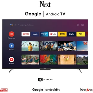 YE-55GFSG7 55" 139 Ekran Uydu Alıcılı 4K Ultra HD Smart LED TV