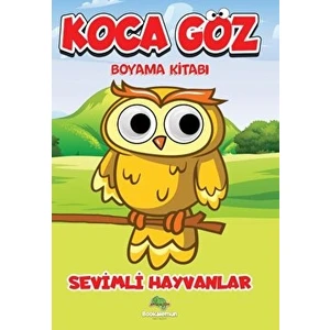 Koca Göz Boyama - Sevimli Hayvanlar