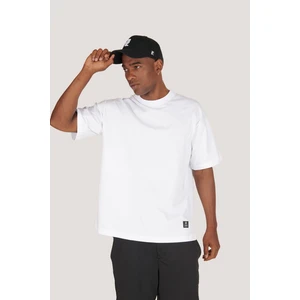 Zinde LIFE P-005654-ERKEK 100% Pamuklu Oversize  Kısa Kol T-Shirt-Beyaz