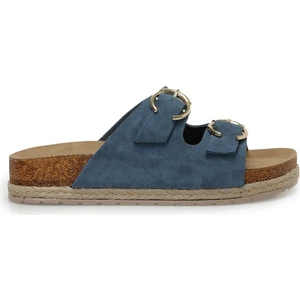 Nine West Telo2 3fx Lacivert Kadın Terlik