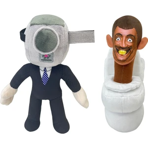 Toilet Man Monitor Man Peluş Oyuncak Oyuncak Bebek Bebek Peluş Oyuncak Arkadaşım Arkadaşım Oyuncak Peluş Şirin Peluş Oyuncak Kombinasyonu (Yurt Dışından)