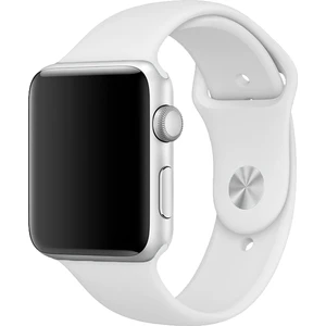Silikon Apple Watch Kordon 42-44-45-49mm Beyaz