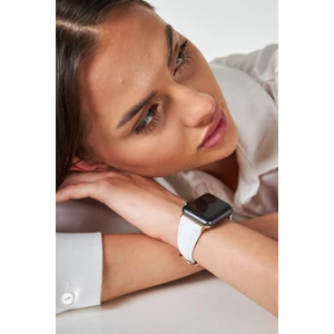 Apple Watch 38MM 40MM 41MM 3 4 5 6 7 Se 8 Uyumlu Kadın Deri Kordon Saat Kayışı