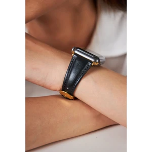 Apple Watch 38MM 40MM 41MM 3 4 5 6 7 Se 8 Uyumlu Kadın Deri Kordon Saat Kayışı