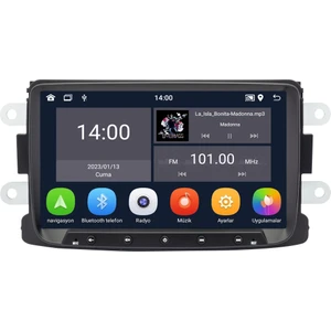Renault Symbol (2013-2020) Android 13 Multimedya - 4 GB Ram - 64 GB Hafıza - Carplay CRV-4606XD SYMBOL