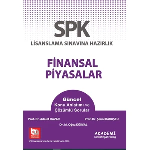 Akademi Consulting Training SPK Finansal Piyasalar Konu Anlatımı ve Güncel Sorular