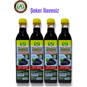 Almila Zeytinevi 4X500GR Karadut Konsantresi Şekersiz (Ekonomik)