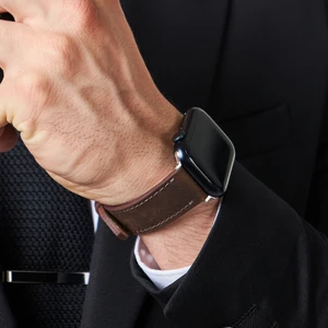 Apple Watch 42MM 44MM 45MM 49MM 3 / 4 / 5 / 6 / Se / 7 / 8 / Ultra Deri Kordon Deri Kayış
