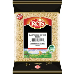1 kg Kahverengi Kepekli Pirinç