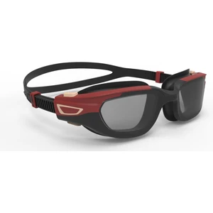 Nabaiji Yüzücü Gözlüğü - Kırmızı / Siyah / Bej - Füme Camlar - L Boy - Spırıt