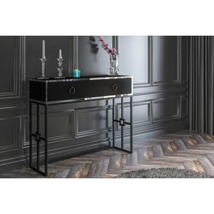 Cassandra Dresuar Siyah Gümüş Bant Siyah Demir