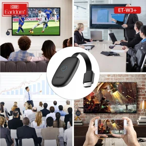 W3+ Kablosuz Görüntü Aktarıcı - Siyah