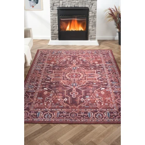 Konfor Antico 2353 Pamuk Tabanlı Yıkanabilir Otantik Vintage Klasik Eskitme Halı120x180