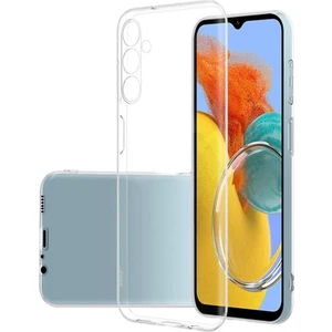 Galaxy M14 Kılıf Ince ve Esnek Şeffaf Süper Silikon