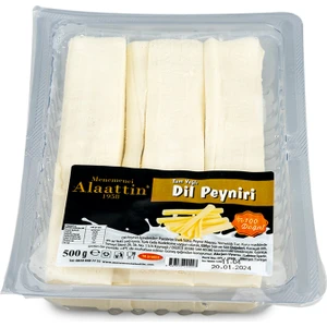 Menemenci Alaattin Tam Yağlı Dil Peyniri 500 Gram