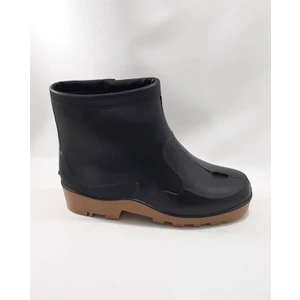 Pvc Bot (Fermuarlı Kısa Bot) NO:45