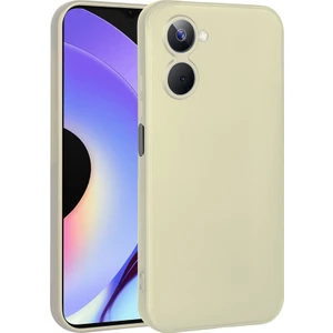 noktaks - Realme 10 4G - Kılıf Mat Soft Premier Silikon Kapak - Gold