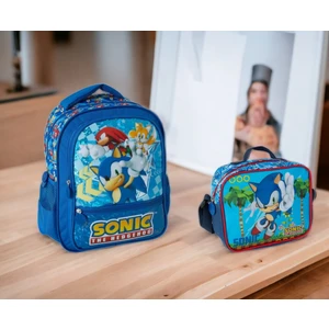 Sonic Ilkokul Çantası ve Beslenme Çantası
