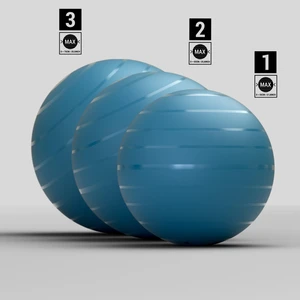 Domyos Gym/Pilates Topu - 1 / 55 Cm - S Boy - Mavi