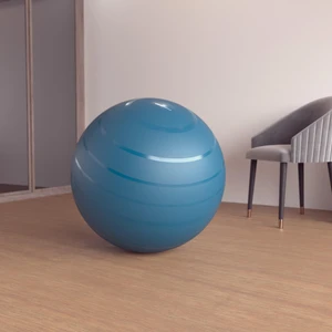 Domyos Gym/Pilates Topu - 3 / 75 Cm - L Boy - Turkuaz