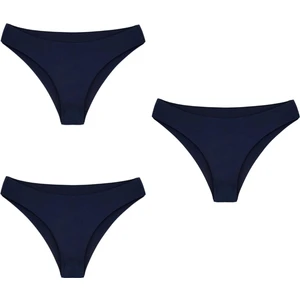 Bleu Petite 3'lü Paket Lazer Kesim Dikişsiz Kadın Külot