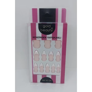 Gold Beauty Tak Çık Tırnak Açık Pembe