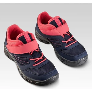 Quechua Çocuk Cırt Cırtlı Doğa Yürüyüşü Ayakkabısı - Mavi / Pembe - 24 / 34 - MH100