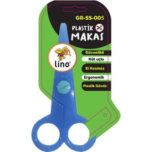 Plastik Çocuk Makası Mavi