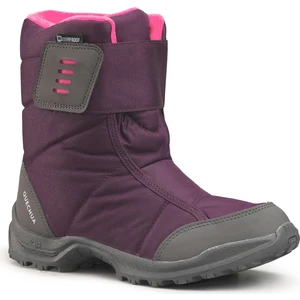 Quechua Çocuk Su Geçirmez Kar Botu - Mürdüm - Sh100 X-Warm
