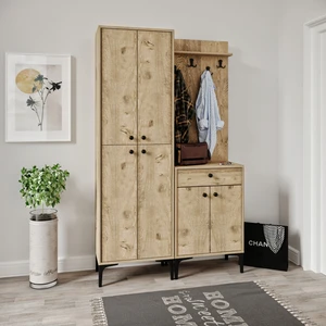 Paris Vestiyer Wood (%100MDF)