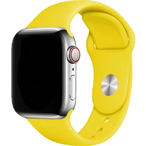 Classic Apple Watch Silikon Kordon 42-44-45-49mm Sarı