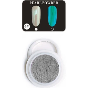 Tırnak Glitter Ayna Tozu Seti, Krom Glitter, Manikür Tırnak Tozu, Aparat ile