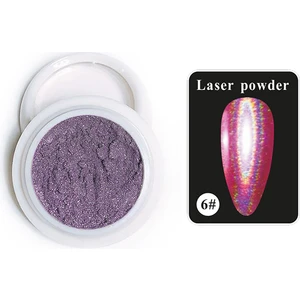 Tırnak Glitter Ayna Tozu Seti, Krom Glitter, Manikür Tırnak Tozu, Aparat ile