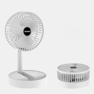 F-06 Taşınabilir Şarjlı Fan 3 Kademeli Vantilatör Klima Soğutucu Fan Beyaz
