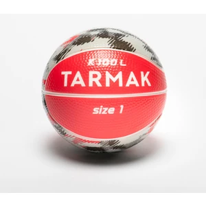 Tarmak Çocuk Basketbol Topu - 1 Numara - Kırmızı / Gri - K100 Sünger