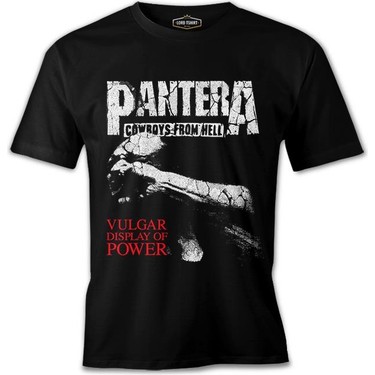 Lord T-Shirt Pantera - Cowboys From Hell Vintage Siyah Erkek Fiyatı