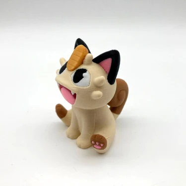 Neptune3D #0052 Chibi Meowth Pokemon