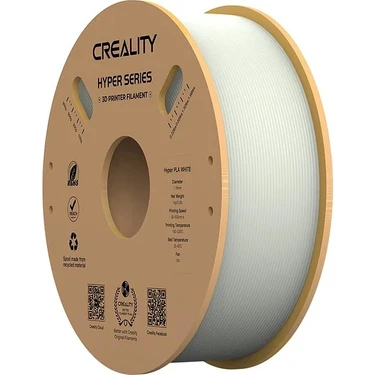 Creality Hyper Pla Filament Beyaz 1.75MM 1kg